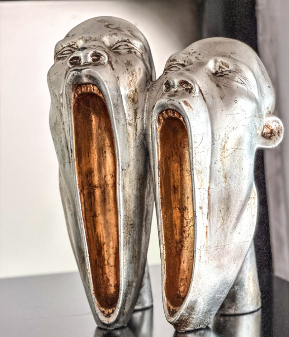 Sculture nel ristorante